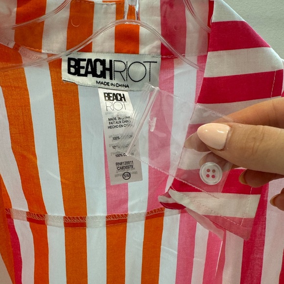Beach Riot Button Down Coverup - Picture 5 of 5
